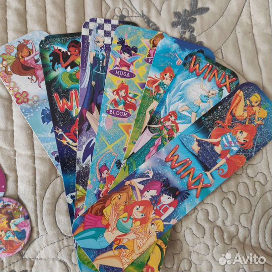 Значки и закладки от Винкс
