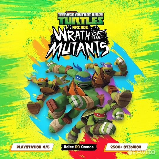 Tmnt Arcade Wrath of the Mutants Ps4 & Ps5
