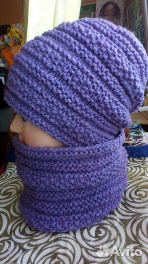 Комплекты шапка и снуд
