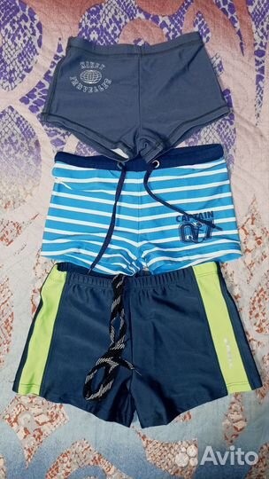 Плавки и шапочка для плавания