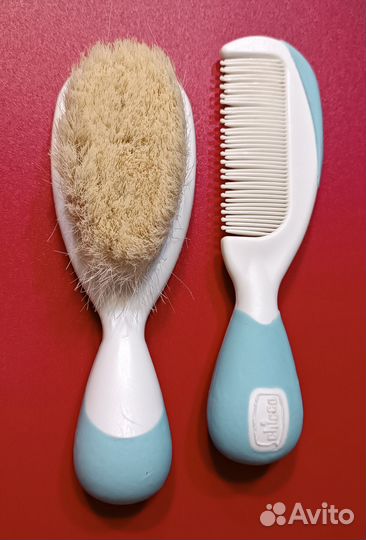 Расческа и щётка для новорожденных