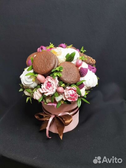 Съедобный букет из нежнейшего зефира