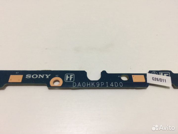 Кнопка включения ноутбука Sony SVF152C29V
