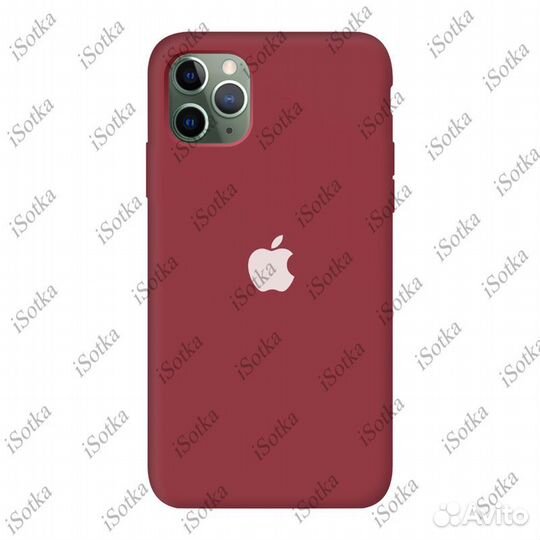 Чехол Apple iPhone 11 Liquid Silicone Case (закрыт