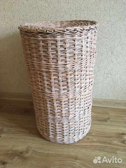 Корзина для белья из бумажной лозы