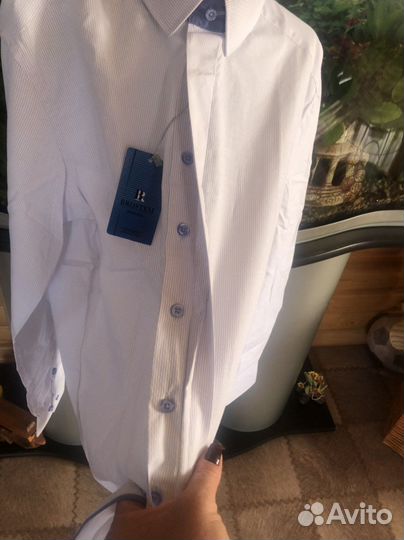 Рубашка школьная