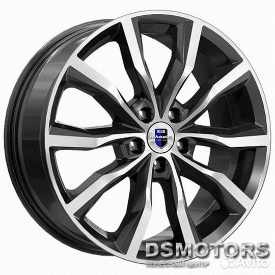 Диски Портер 7.5/18 5x115 ET40 d70.2 алмаз чёрный