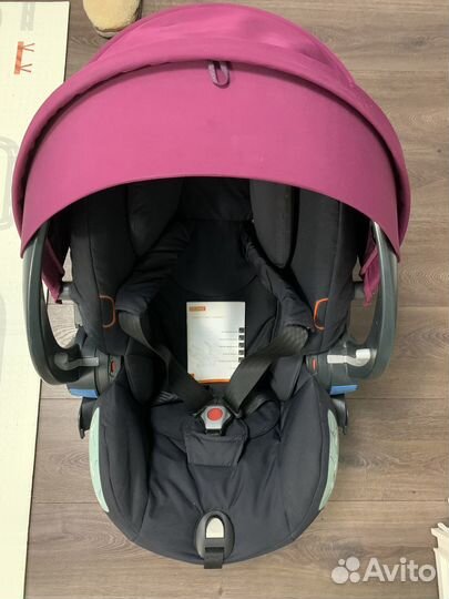 Коляска 3 в 1 stokke trailz с колесами terrain