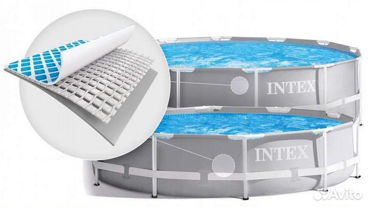 Каркасный бассейн intex
