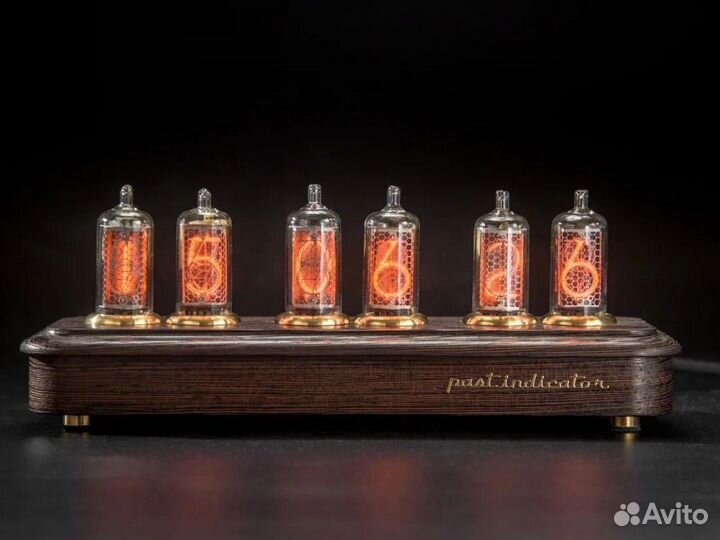 Ламповые часы Восток-3 Black