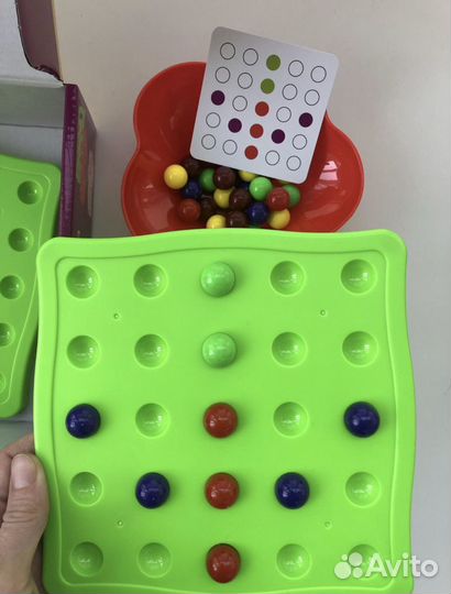 Настольная игра для развития мелкой моторики