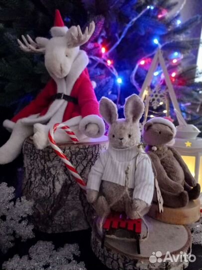 Игрушки ручной работы тедди