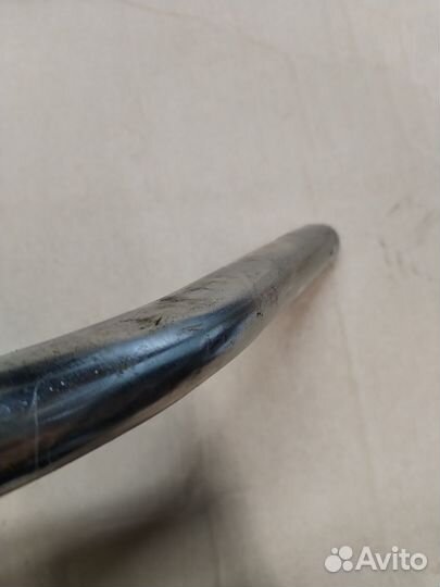 Колено (патрубок) глушителя мопед Рига 13