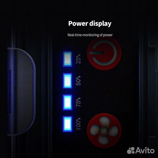 Фонарь кемпинговый+вент акк. smiling shark XQ263