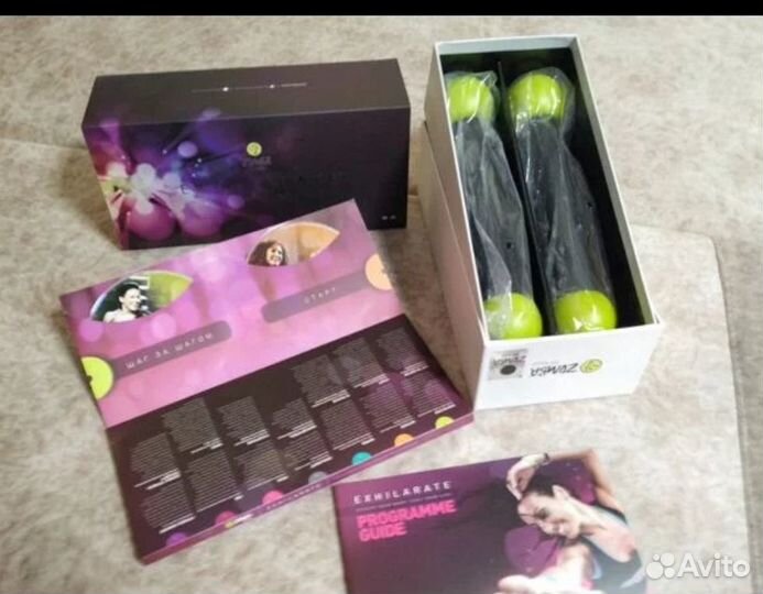 Гантели зумба