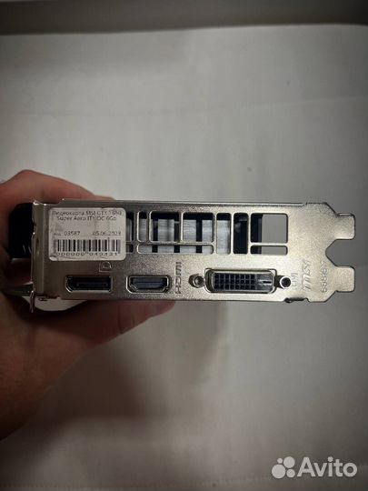 Видеокарта MSI GeForce GTX 1660 Super Aero ITX OC