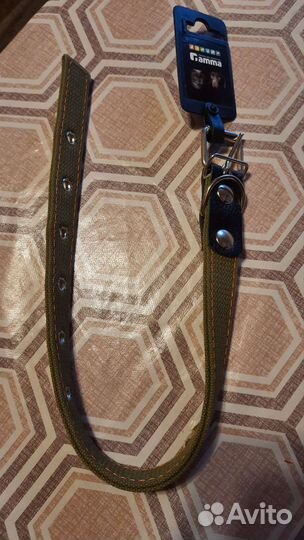 Ошейник брезентовый двойной