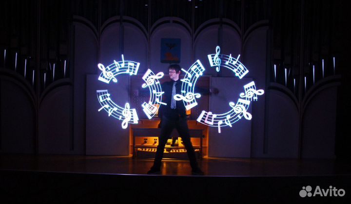 Световое, лазерное, светодиодное шоу