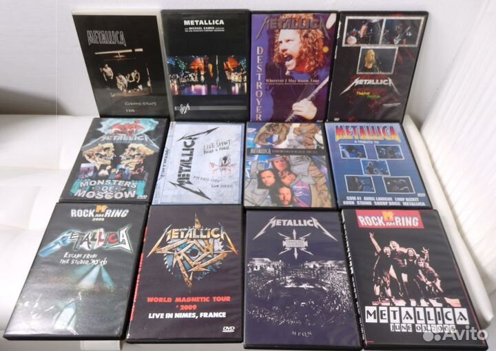 DVD-Music-Seal это Metallica 21 DVD концерты и кли