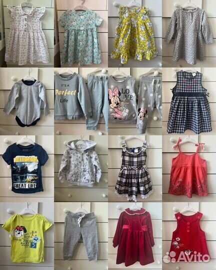 Пакет вещей на девочку 86 размер