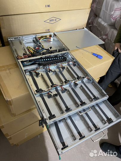 Серверный корпус AIC 1U