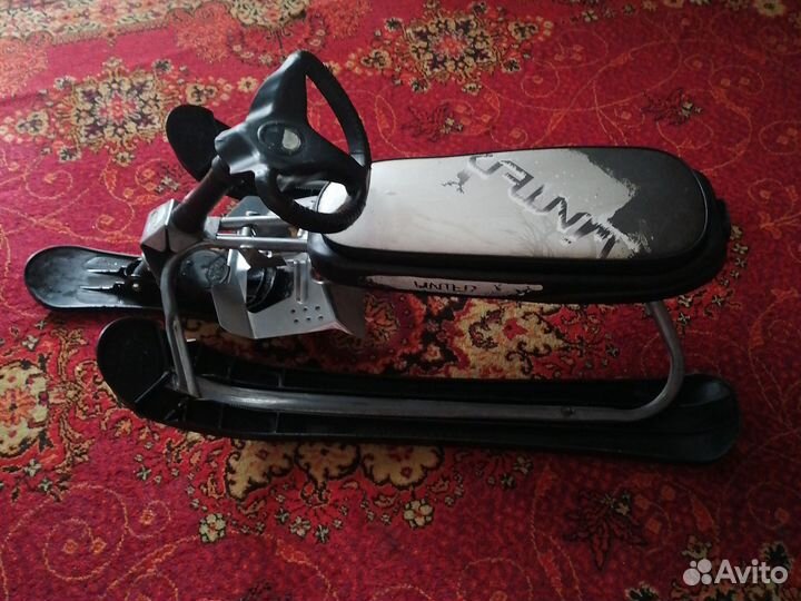 Детские санки снегокат