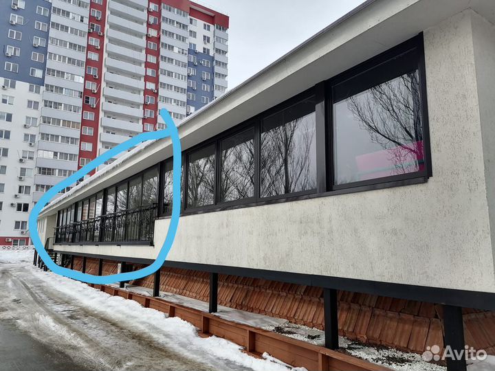 Окна пластиковые 5500х2000