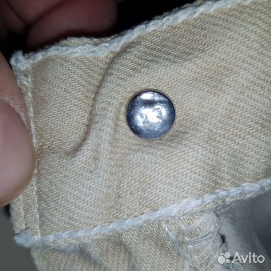 Джинсы мужские 501 бежевые /2934