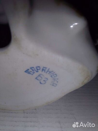 Фарфоровые статуэтки СССР барановка