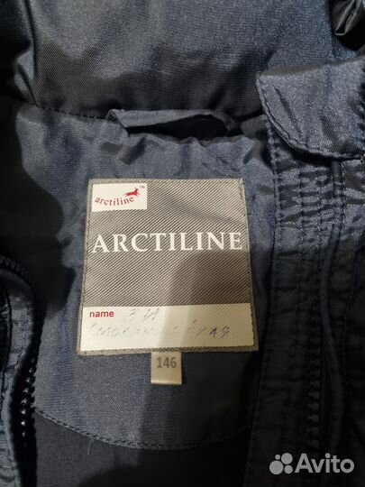 Пуховик зимний на девочку, 146, 10-11 лет