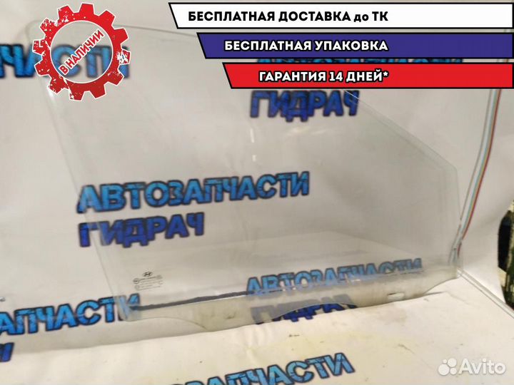 Стекло двери передней правой Hyundai Santa Fe 09