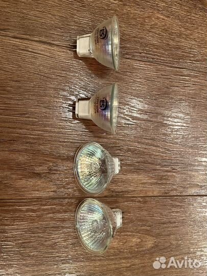 Лампа галогеновая, 50 Вт, 220 В, цоколь G 6,35