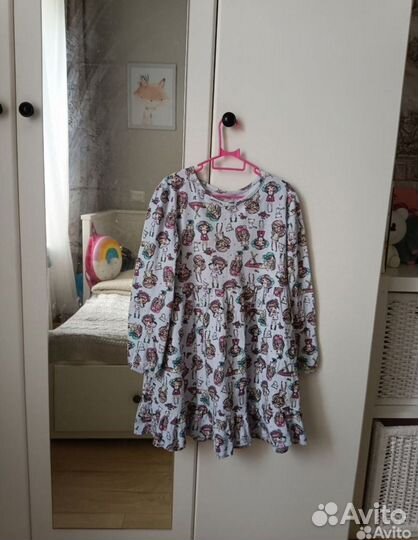 Платье 122-128