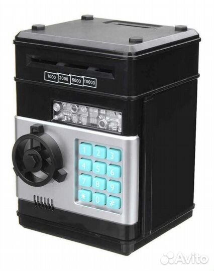 Копилка сейф музыкальный кодовый 20х13х12