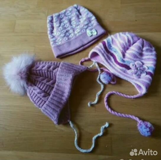 Много шапок осень зима с 2 до 5 лет