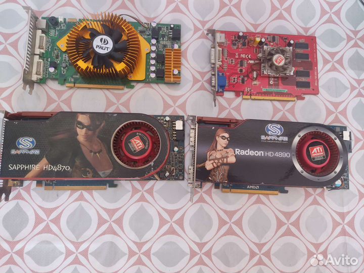Видеокарты Radeon HD 4870/4890. Nvidia 8800GT