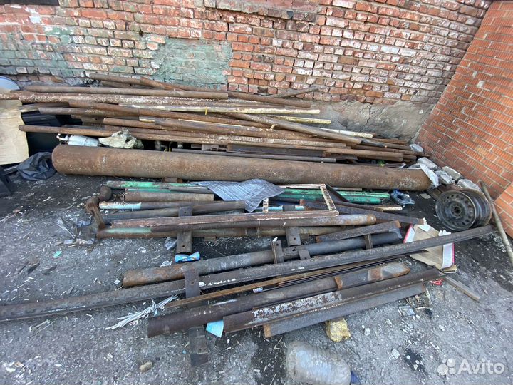 Трубы и столбы для забора бу
