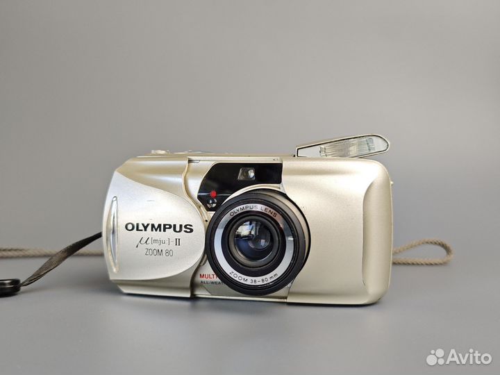 Плёночный фотоаппарат olympus mju 2 zoom 80