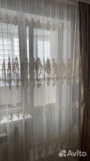 Шторы и тюль в комплекте