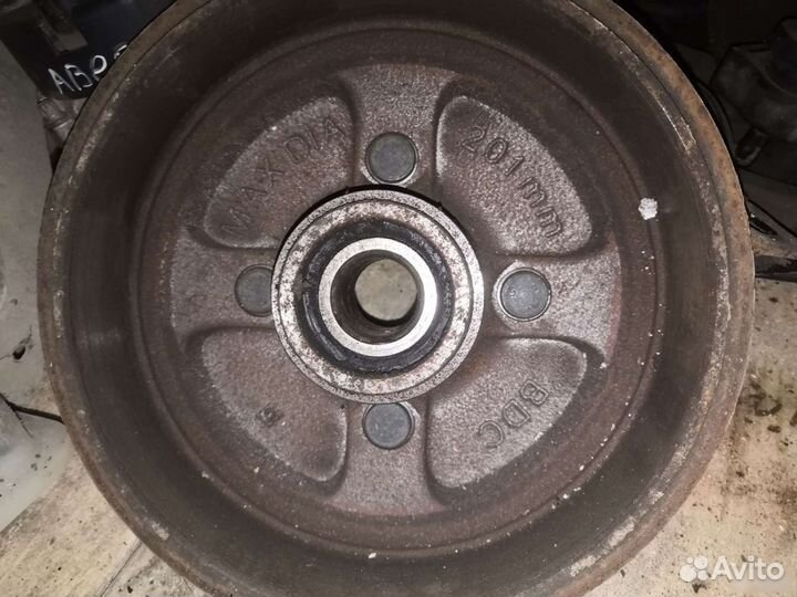 Ступица задняя с барабаном Chevrolet aveo