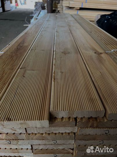 Доски лиственницы 45x125 мм, готовы для строительс