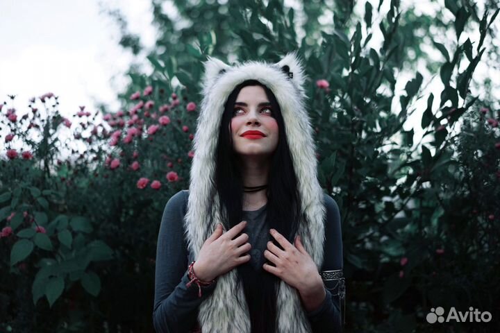 Шапка с ушами