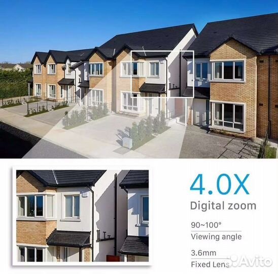 Видеокамера 5 мегапикселей, уличная поворотная