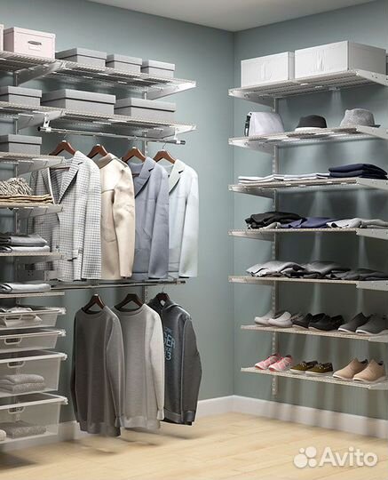 Системы хранения для гардеробных