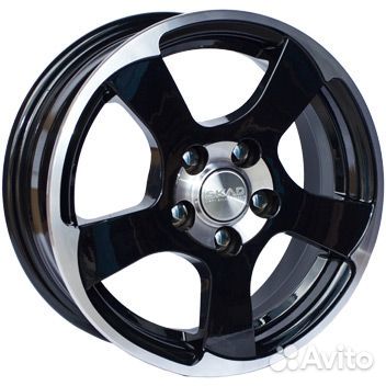 Скад Акула : 6x16 4*100 Et:45 Dia:60,1 алмаз