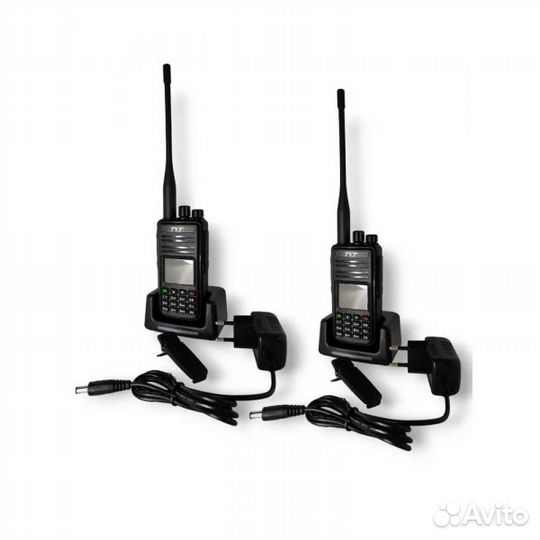 Комплект раций TYT MD-UV380 10W GPS AES-256, 2 штуки