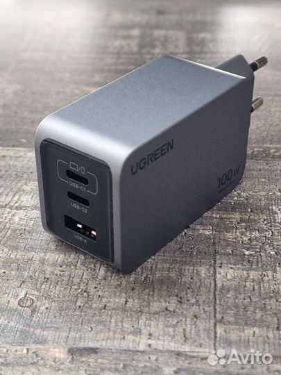 Зарядное устройство Ugreen X757 Pro 100W GaN