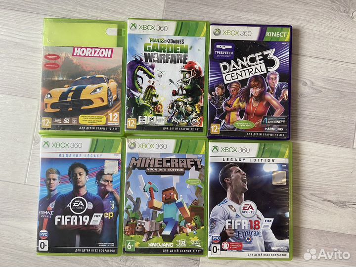 Диски Xbox 360,игры SP 3,SP 4 диски XBox One