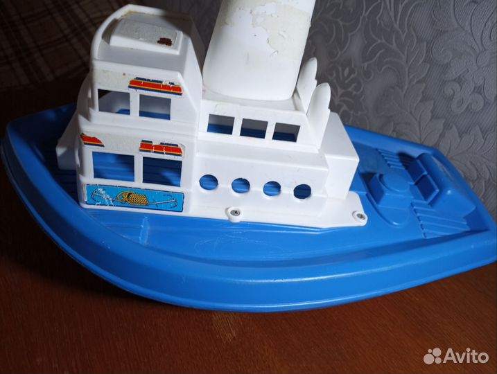Пароход игрушка СССР