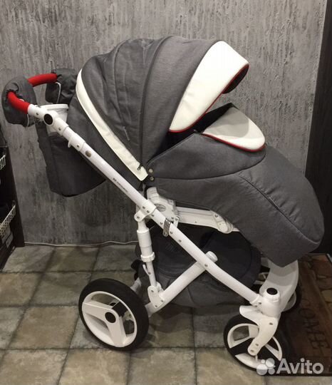 Коляска Adamex Monte carbon 3 в 1